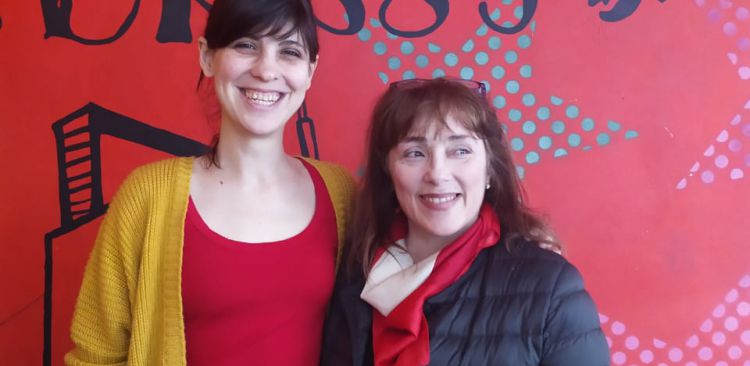Florencia Ubertalli y Ana Zeliz