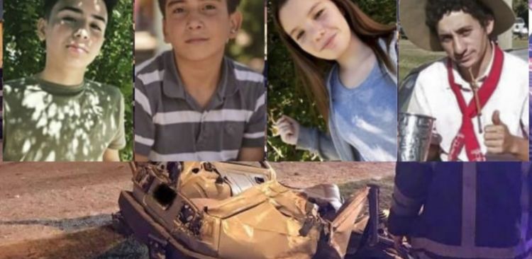 Foto de los chicos fallecidos en San Miguel del Monte